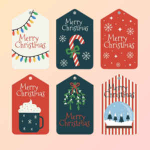 Custom Christmas Tags