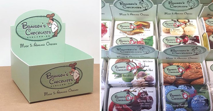 Chocolate Packaging Solutions-Chocolate Bar Display Boxes