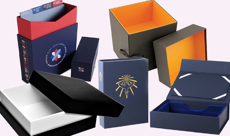 Different Types of Finishes of Custom Rigid Boxes