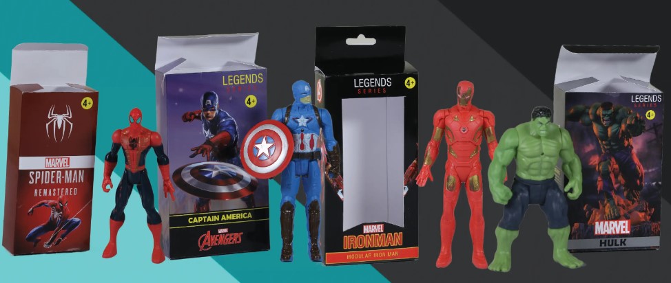 Custom Action Figure Boxes-Material Selection