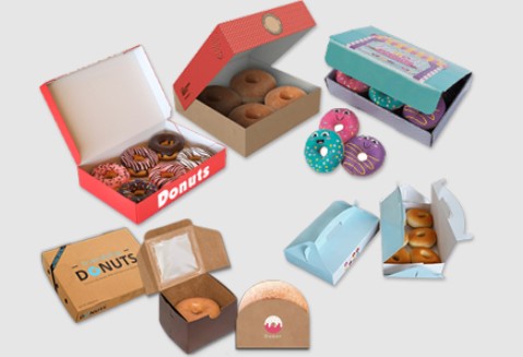 Custom Donut Boxes by CrownPackages-Built for Conveniet Deliveries