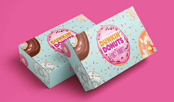 Custom Donut Boxes by CrownPackages-Food Coated Boxes