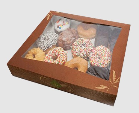 Custom Donut Boxes by CrownPackages-Translucent Boxes
