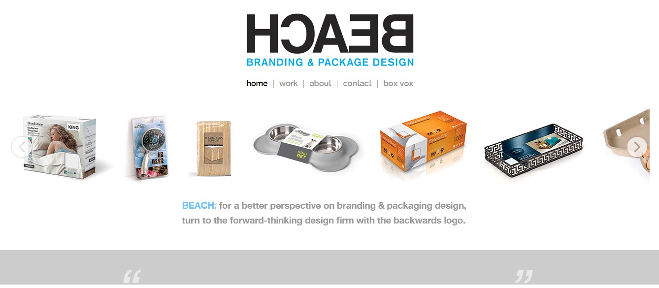 Top Packaging Design Websites-Beach Packaging Design