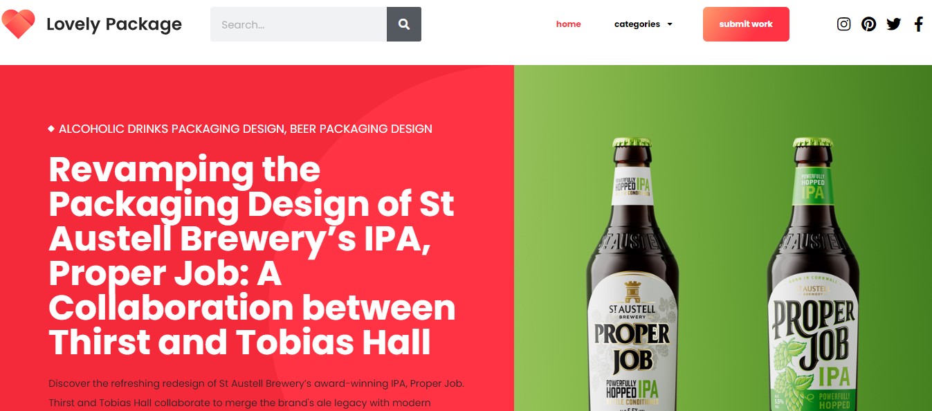 Top Packaging Design Websites-Lovely Package