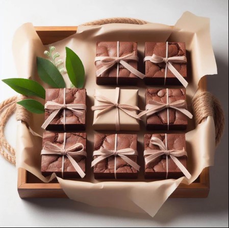 Creative Brownie Packaging Ideas-Sophistication and Quality