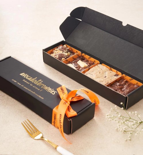 Creative Brownie Packaging Ideas by CrownPackages for Bake Sale