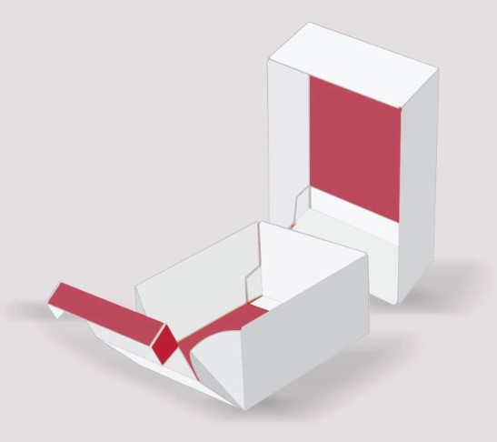 Folding Carton Box Packaging-Double Wall Tray and Lid Boxes