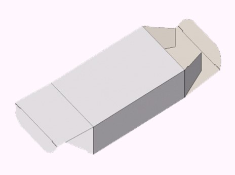 Folding Carton Box Packaging-Reverse Tuck End Boxes